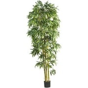 Nearly Natural 8 Biggy Style Bamboo Tree, Green