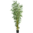 thumbnail image 1 of Nearly Natural 8' Fancy Style Bamboo Artificial Tree, 1 of 3