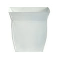 thumbnail image 1 of Nearly Natural 8" Fluted Metal Square Planter, 1 of 3