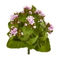 thumbnail image 1 of Nearly Natural 8" Kalanchoe Bush Flower Artificial Plant (Set of 6), Purple, 1 of 2