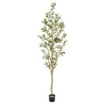 thumbnail image 1 of Nearly Natural 82" Olive Artificial Tree, Green, 1 of 10