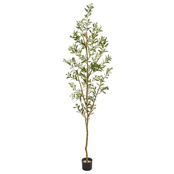 Nearly Natural 82" Olive Artificial Tree, Green
