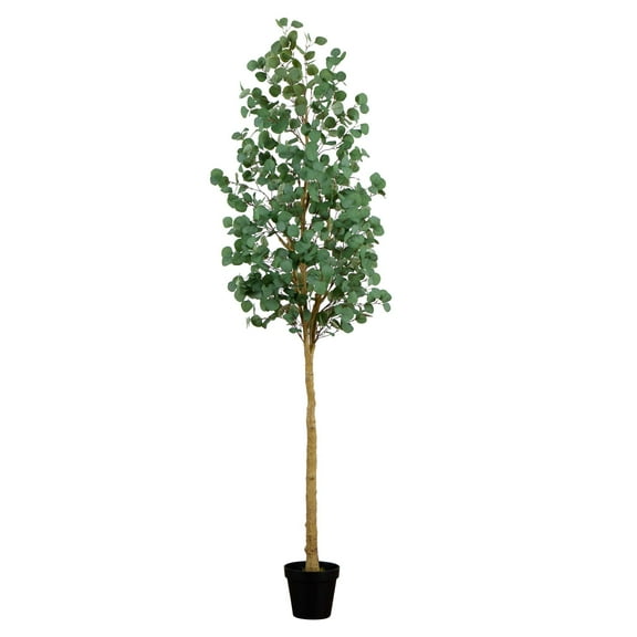 Nearly Natural Potted Eucalyptus Artificial Tree - 8'