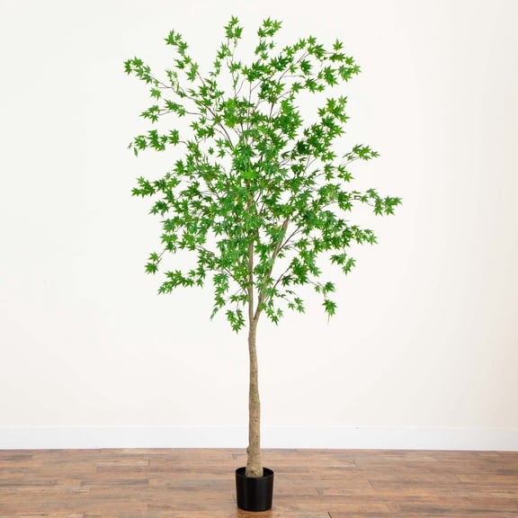 Nearly Natural Woodland Maple Artificial Potted Tree - 8'