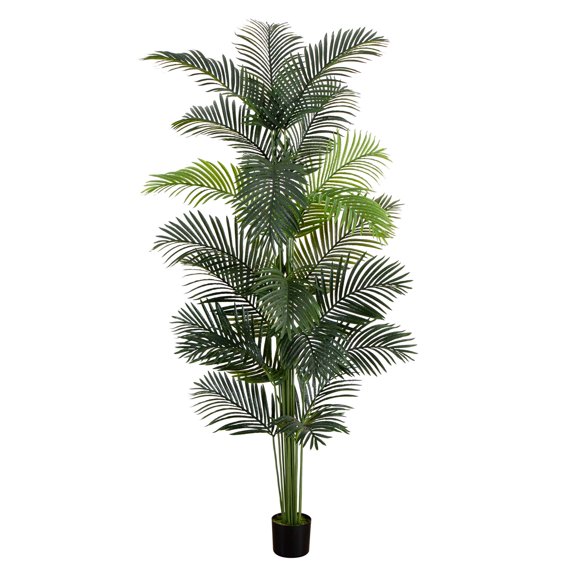Nearly Natural Paradise Palm Artificial Potted Tree - 8' - Green