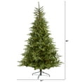 thumbnail image 1 of Nearly Natural 8ft. North Carolina Spruce Artificial Christmas Tree with 650 Clear Lights and 1303 Bendable Branches, 1 of 7
