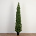 thumbnail image 1 of Nearly Natural Boxwood Topiary Potted Artificial Tree - 8', 1 of 6