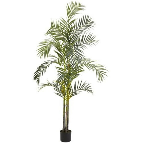 Nearly Natural Areca Palm Silk Tree, 7 ft.