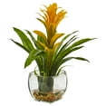 thumbnail image 1 of Nearly Natural Bromeliad with Vase Arrangement, 1 of 1