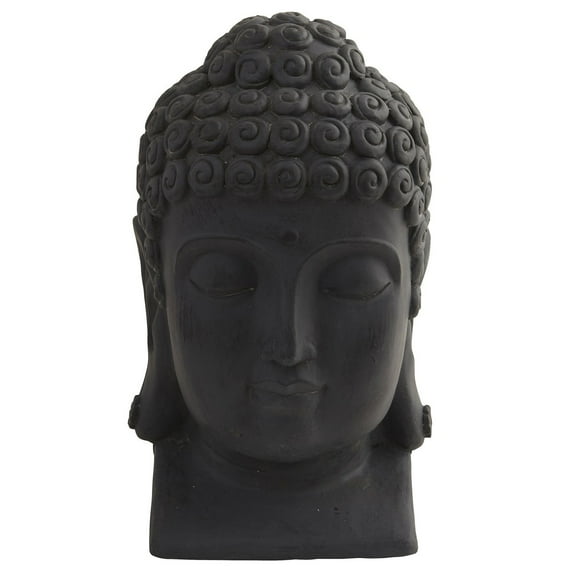 Nearly Natural Buddha Head, Indoor and Outdoor, Gray