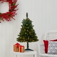 thumbnail image 1 of Nearly Natural 3ft Northern Rocky Spruce Christmas Tree w/ 50 Clear Lights, 1 of 7