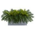 thumbnail image 1 of Nearly Natural Cycas Artificial Plant in Stone Planter, 1 of 1