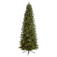 thumbnail image 1 of Nearly Natural Fraser Clear Prelit LED Green Decorated Fir Christmas Tree, 10', 1 of 11