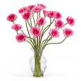 thumbnail image 1 of Nearly Natural Gerbera Daisy Liquid Illusion Silk Flower Arrangement, Pink, 1 of 2
