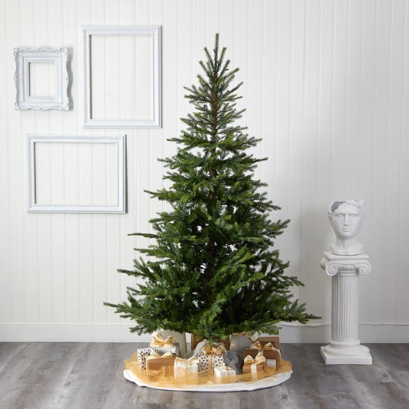 Nearly Natural 7ft North Carolina Spruce Artificial Christmas Tree