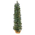 thumbnail image 1 of Nearly Natural Green Pine Artificial Christmas Tree with 50 Warm White Lights Set, 1 of 7