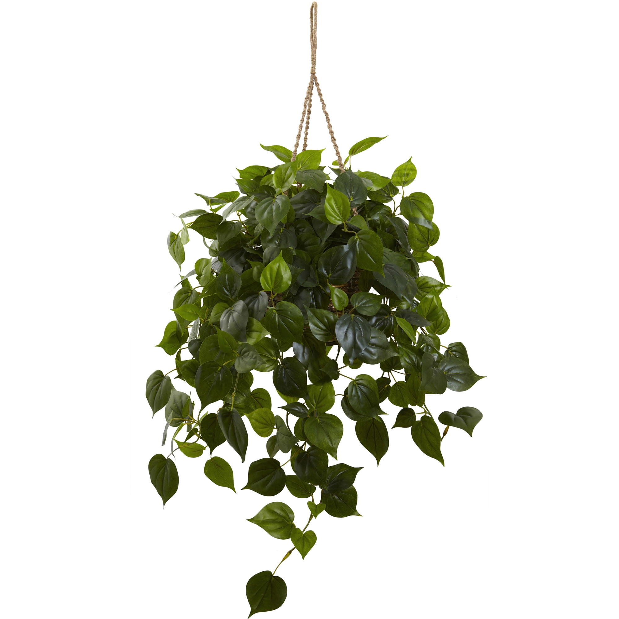 Outdoor UV Resistant Philodendron Hanging Basket