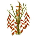 thumbnail image 1 of Nearly Natural Hanging Heliconia Artificial Arrangement in Cylinder Vase, Red, 1 of 2