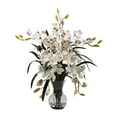 thumbnail image 1 of Nearly Natural Large Cymbidium with Vase Arrangement, 1 of 2