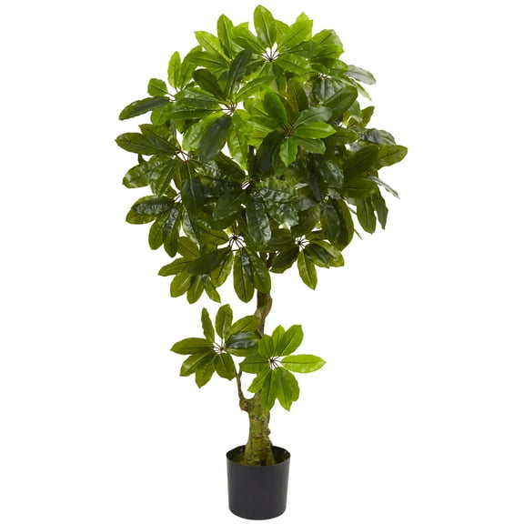 Nearly Natural Schefflera Artificial Tree UV Resistant (Indoor/Outdoor)