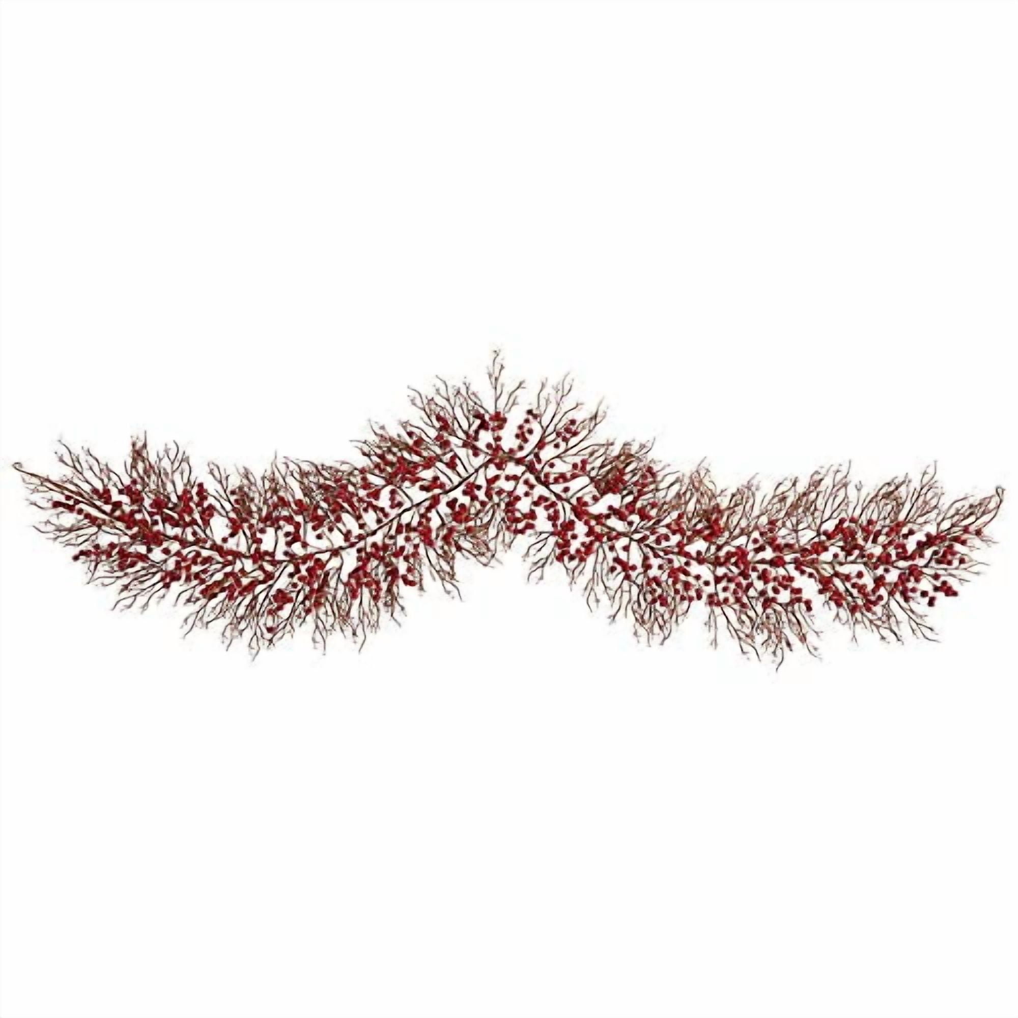 Nearly Natural 6ft. Red Berry Artificial Christmas Garland