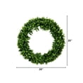 thumbnail image 1 of Nearly Natural W1326 20 in. Artificial Bay Leaf Wreath, Green, 1 of 4