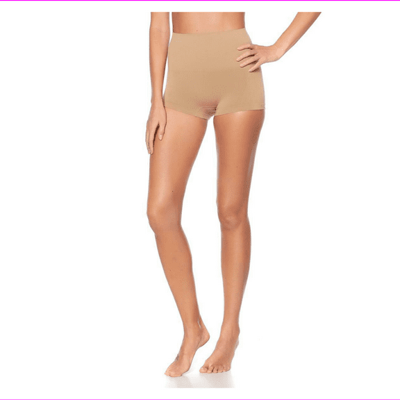 Nearly Nude Contour Smoothing Shortie in Nude, 2X (584856)
