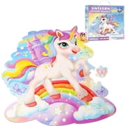 Neasyth Floor Puzzles for Kids Ages 3-5, Unicorn Puzzle Toys for Girls 4-6, Large Jigsaw Puzzles for Toddlers
