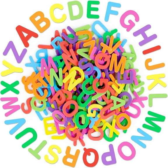 Neasyth Foam Alphabet Letter Stickers, 1312pcs EVA Self Adhesive Alphabet Letters for DIY Crafts (8 Colors 0.98in)
