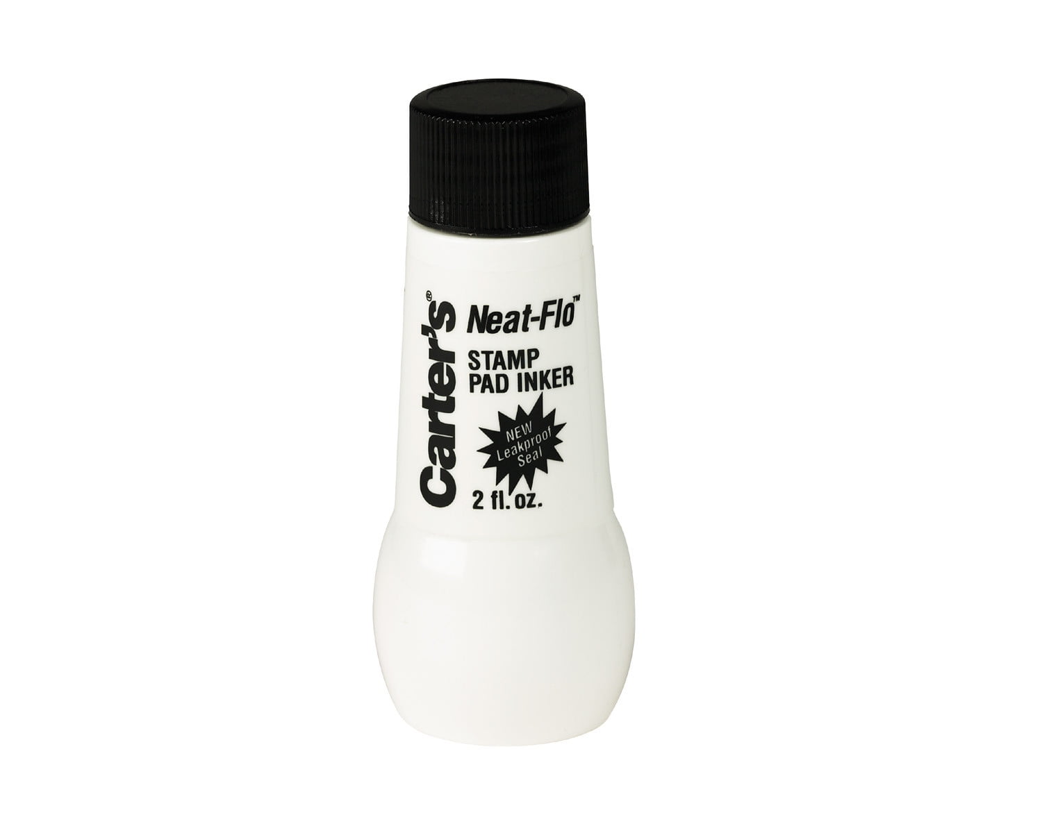 Neat-Flo Stamp Pad Inker, 2 oz Bottle, Black Neat-Flo Stamp Pad Inker, 2 oz Bottle, Black