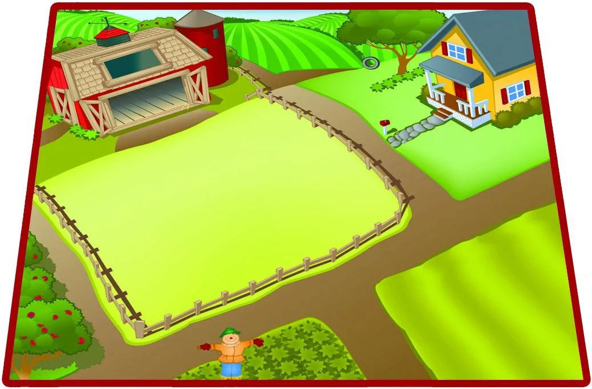 Neat-Oh! Horse Farm Playmat with 12 Toy Figures