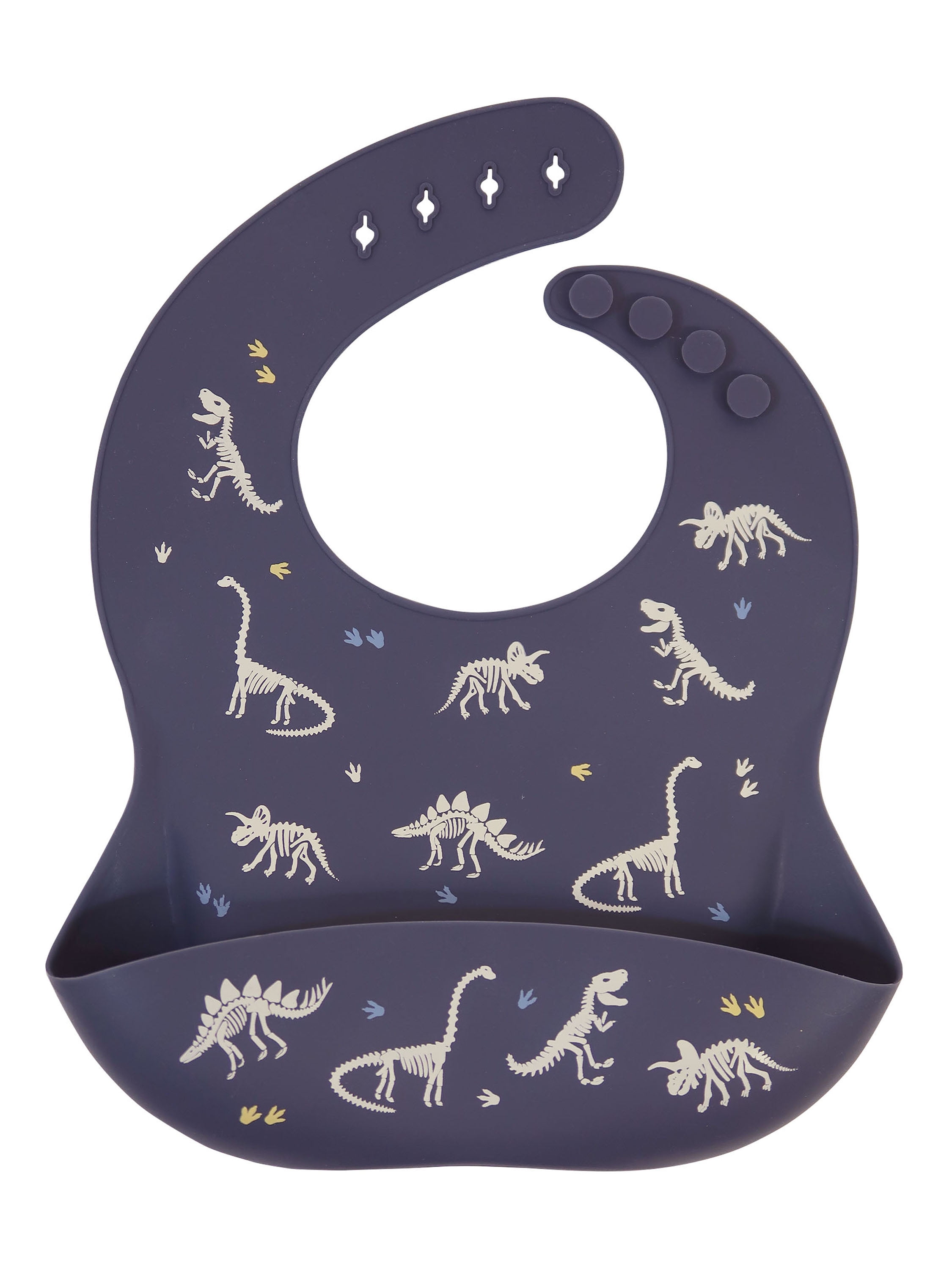 Dino Silicone Bib Dino Silicone Bib