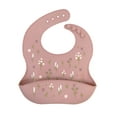 thumbnail image 1 of Neat Solutions Girl Scalloped Edged Infant Silicone Bib, 1 of 5