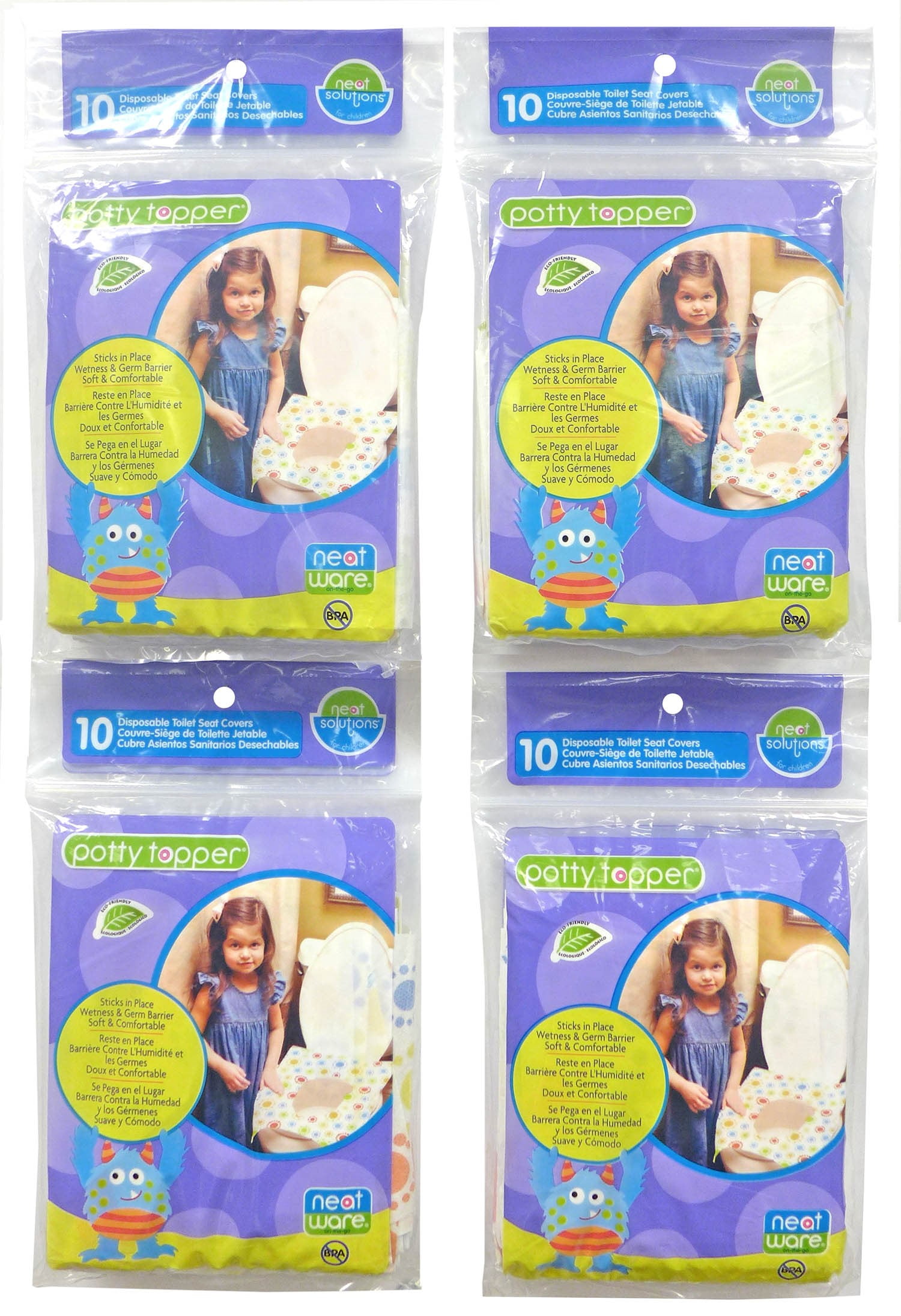 Neat Solutions Neatware Eco Potty Topper, 40 Ct
