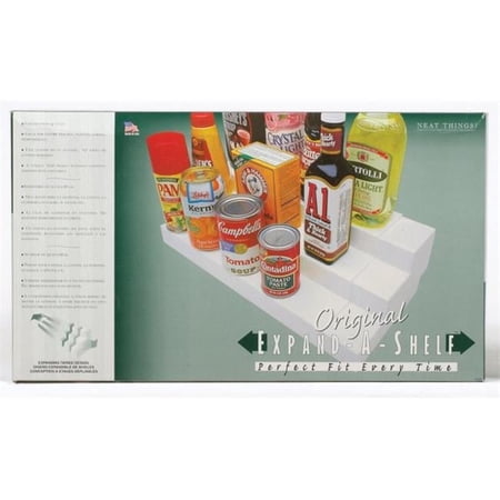 Neat Things 01703 8 in. Original Shelf Expand White