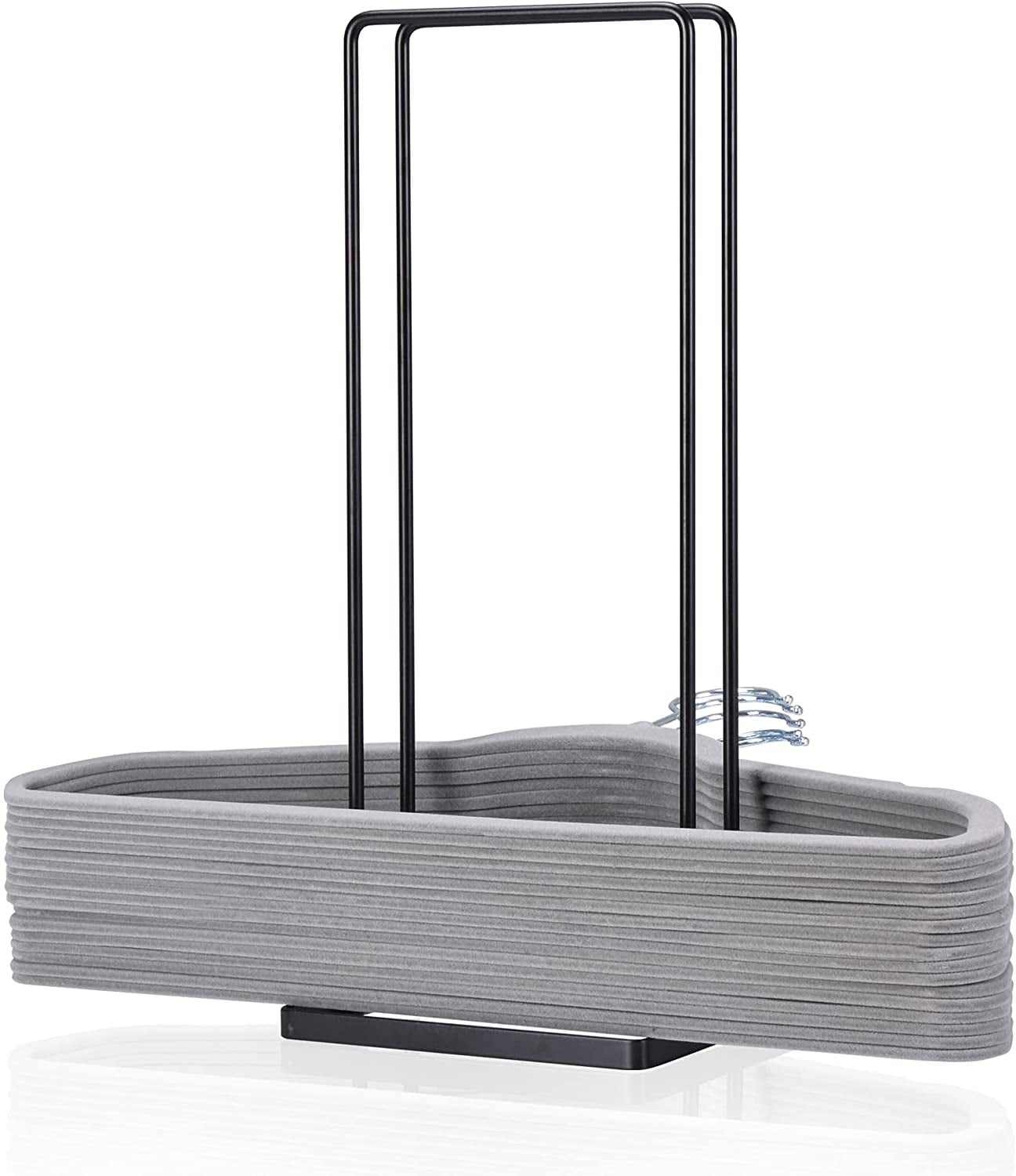 Neat and Stylish Hanger Organizer Stacker for Closet Laundry Room