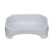 Neater Pets Big Bowl for Dogs - Great for Multi-Pet Households - Extra Large Plastic Trough Style Food or Water Bowl for Use Indoors or Outdoors, Vanilla Bean, 1.25 Gallon 160 Oz.
