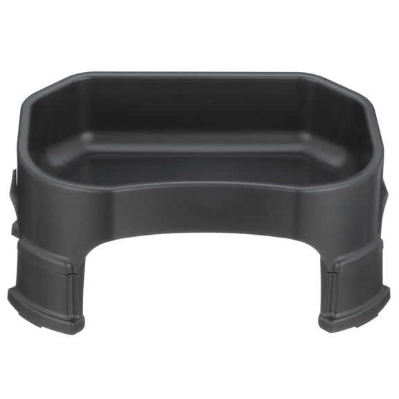 Neater Pets Big Bowl with Leg Extensions for Dogs - Raised for Feeding Comfort - Extra Large Plastic Trough Style Food or Water Bowl for Use Indoors or Outdoors, Outdoors, 1.25 Gallon (160 Oz.)