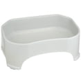 thumbnail image 1 of Neater Pets Giant Bowl for Large Dogs - Great for Multi-Pet Households - Extra Large Plastic Trough Style Food or Water Bowl for Use Indoors or Outdoors, Vanilla Bean, 2.25 Gallon (288 Oz.), 1 of 11