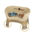 thumbnail image 1 of Neater Pets Neater Feeder Deluxe With Leg Extensions Mess-Proof Elevated Food & Water Bowls for Large Dogs, Cappuccino, 1 of 12