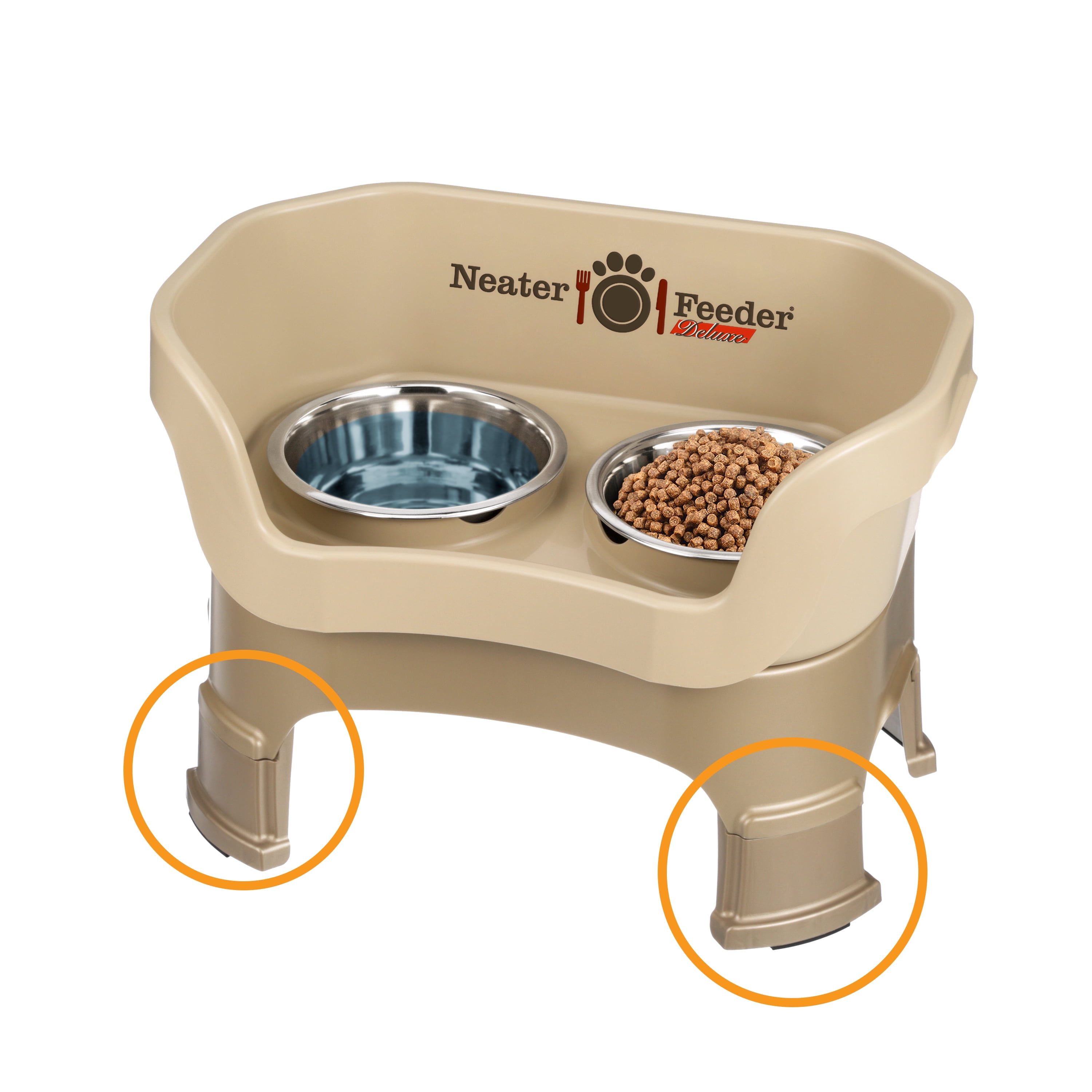 Neater Pets Neater Feeder Deluxe with Leg Extensions, Medium Dogs