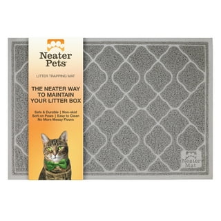 Vibrant Life Small Trapper Litter Mat, 23.5 x 13.75, Gray