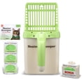 thumbnail image 1 of Neater Pets Neater Scooper Mess-Free Cat Litter Scoop with Waste Container - Includes 60 Count Refill of Bags, Green, 1 of 11