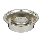 Neater Pets Stainless Steel Slow Feed Bowl - Improves Digestion, Stops Obesity, and Slows Down Eating - Fits in Medium Neater Feeder Deluxe and Most Elevated Feeders, 1 Cup