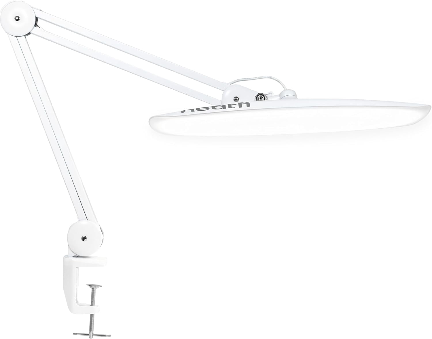 Neatfi Professional LED Task Lamp with Clamp, 2200 Lumens, 20-Inch Wide Head, Dimmable Work Light for Crafts, Sewing, Art, Home Office & Hobby Projects, White