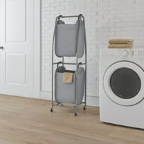 Neatfreak 3 Bushel 2-Tier Rolling Vertical Laundry Sorter