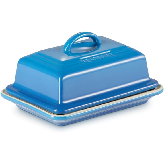 Neatifyes Stoneware European Butter Dish, Marseille