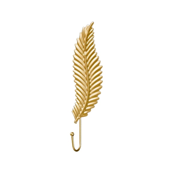 Neatly Organized - Jacket Rack Leaf Shaped Coat Hook Gold Ginkgo Leaf Hook Metal Ginkgo Leaf Wall Art Towels Drying Rack Gold Leaf Hook Key Hook Robe Hook Key Hooks Iron Hooks Hangers Holders