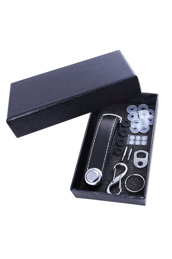 Neatly Organized - Leather Key Organizer Creative Key Chain Key Storage Device Key Bag Men And Women Storage Key Bag Storage Trunks & Bag