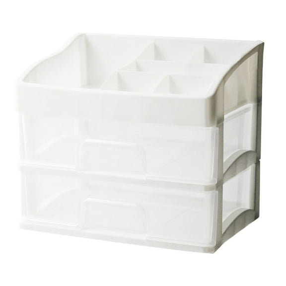 Neatly Organized - Makeup Storage Box Drawer Desktop Lipstick Dresser Cute Stickers Desk Clutter Storage Shelf Storage Trunks & Bag